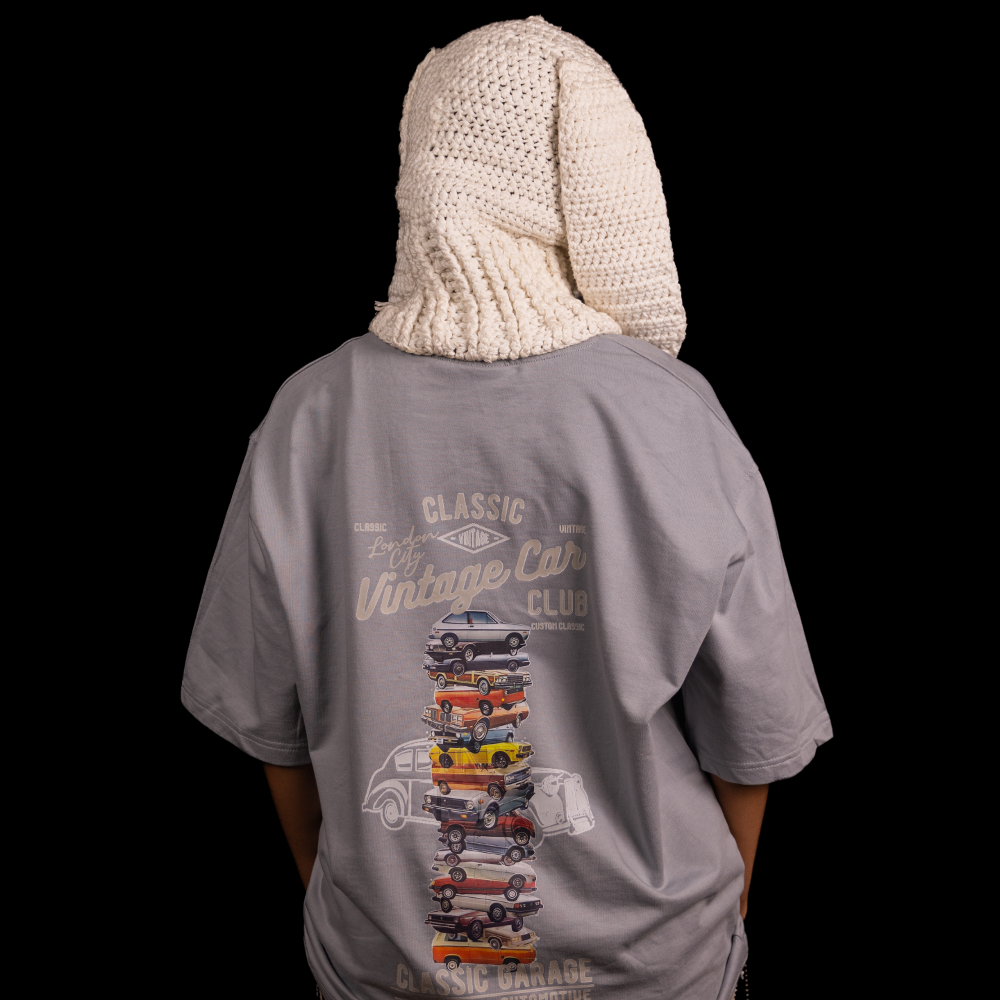 Vintage Car Oversized Tee