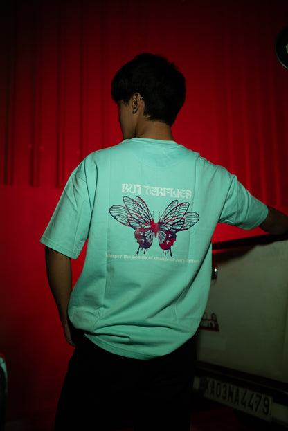 Butterflies Oversized Tee